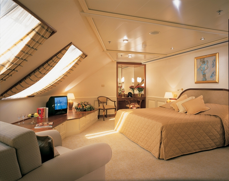 The Royal Suite on the Silver Whisper