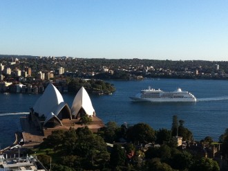 Silver Whisper Arriving Sydney